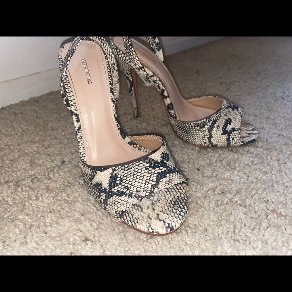 Pretty little thing heels